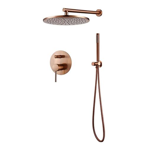Messing Unterputz Duscharmatur Roségold Dusche ROSINE