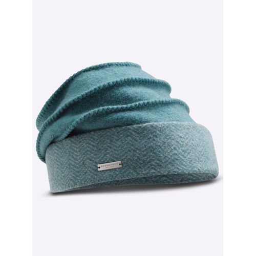 Strickmütze CASUAL LOOKS, Damen, blau (türkis), Wolle, Mützen