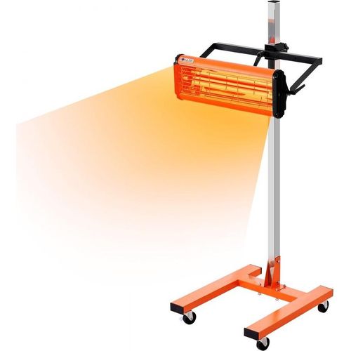 Hochleistungs-Infrarot-Lacktrocknerlampe 1500W - Autolack-Trocknung - Verstellbarer Winkel & Höhe - Sicherheitsmerkmale - Einfache Installation