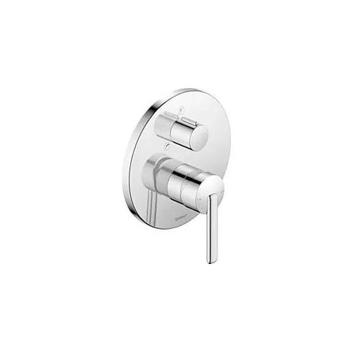 Duravit Balcoon Fertigmontageset BA5210012010 Unterputz-Wannenarmatur, chrom Hochglanz