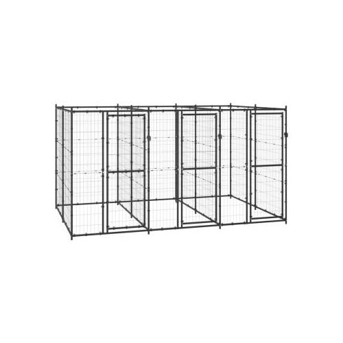 VidaXL Hundehütte 3,3 m, 2,2 m, 1,8 m