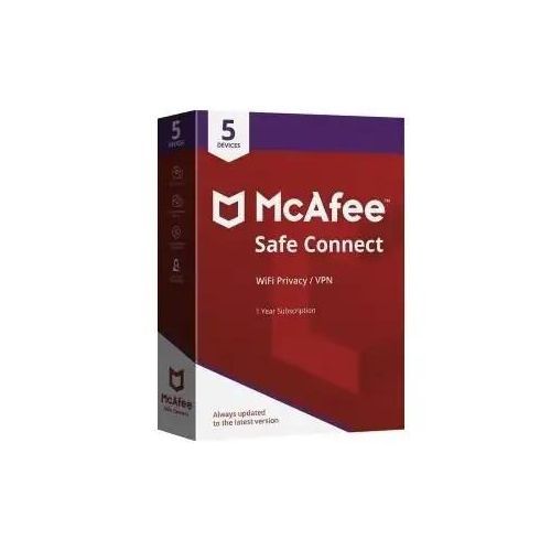 McAfee VPN Safe Connect 5 Geräte