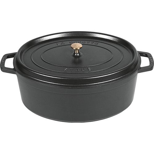 STAUB Bräter Cocotte 12l Ø41cm schwarz