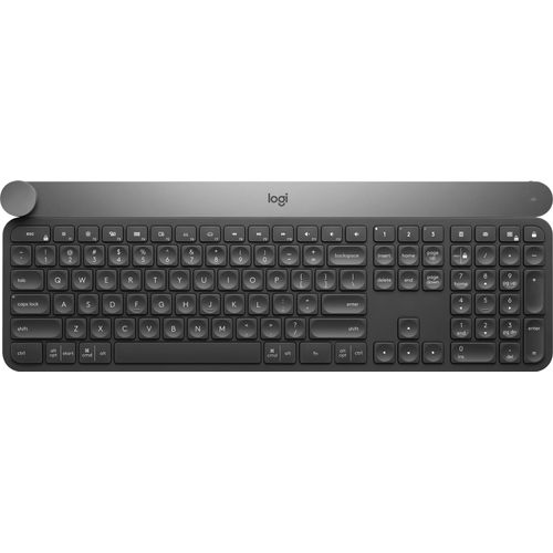 Logitech Craft Advanced keyboard with creative input dial - Volle Größe (100%) - Kabellos - RF Wireless