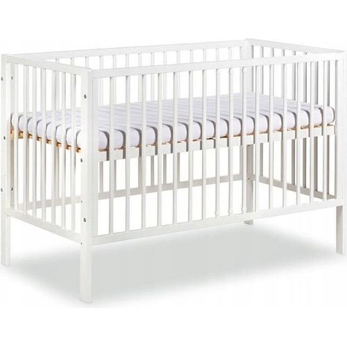 Babybett Frank weiß 120x60 cm / Klup
