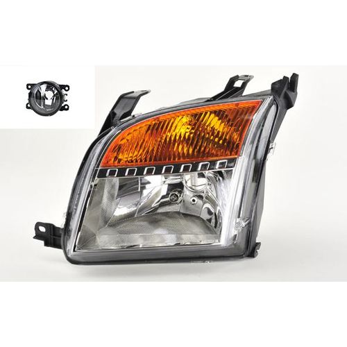 Johns, Scheinwerfer passend für Ford Fusion 10/2005 -12/2012 H4 Li. + Nebelscheinwerfer 1380216 1466882 1490115 1547725 6N1113W030CB 6N1113W030CC 6N11