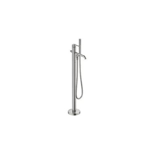 Duravit Balcoon Fertigmontageset BA5250000070 Unterputz-Wannenarmatur, Ausladung 201mm, bodenstehend, Edelstahl gebürstet
