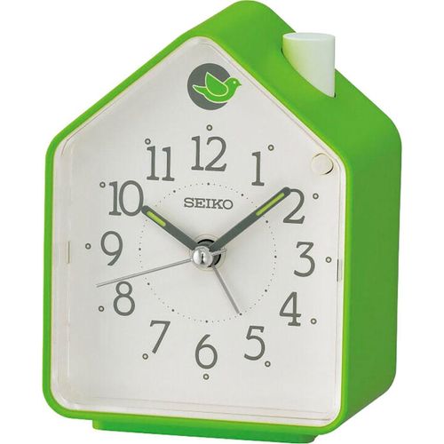 Quarzwecker SEIKO, grün, Wecker, Wecker, Tischuhr, Schlafzimmer, Esszimmer, Wohnzimmer, Snooze