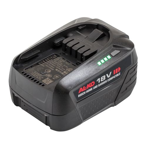Akku AL-KO "B 75.5 Li", schwarz, B:70mm H:80mm T:100mm, Akkumulatoren, 18 V, 4,0 Ah Li-Ion-Akku