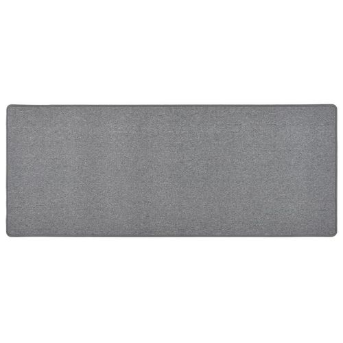 Teppichläufer | Farbe: Dunkelgrau | Größe: 80 x 200 cm