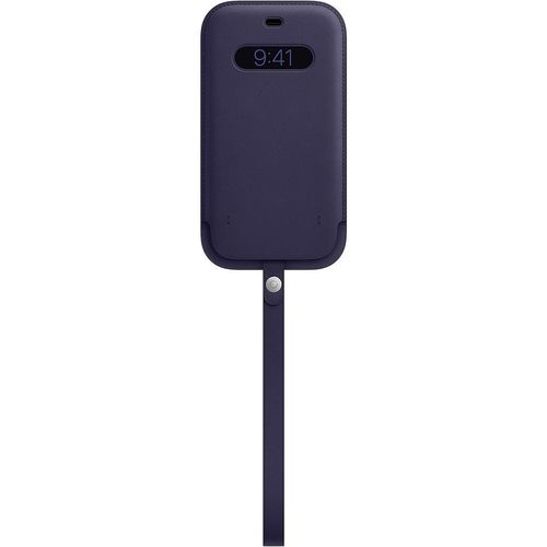 Apple-Schutzhülle iPhone 12 Pro Max - Magsafe - Leder Violett