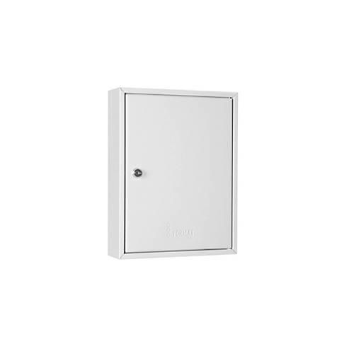 Format Schlüsselschrank S 42, B 240 x T 80 x H 300 mm, bis zu 42 Schlüssel, lichtgrau