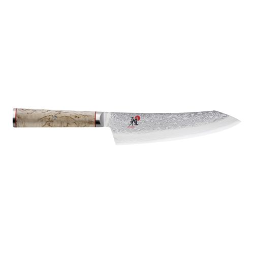 MIYABI BIRCHWOOD 5000MCD Rocking Santoku 18 cm, Glattschliff