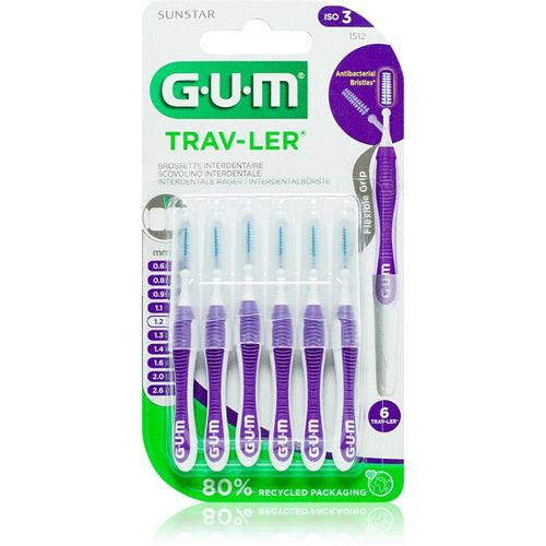 G.U.M Trav-Ler Interdental Interdentale Tandenragers 1,2 mm 6 st