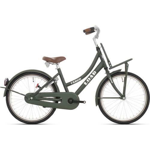 Fahrrad - Kinderfahrrad - Load 20 Zoll 33 cm Mädchen Rücktrittbremse Dunkelgrün