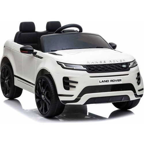 Kinder Elektro Auto 12V - Range Rover Evoque - 2 bis 6 Jahre - mit Fernbedienung - Weiß