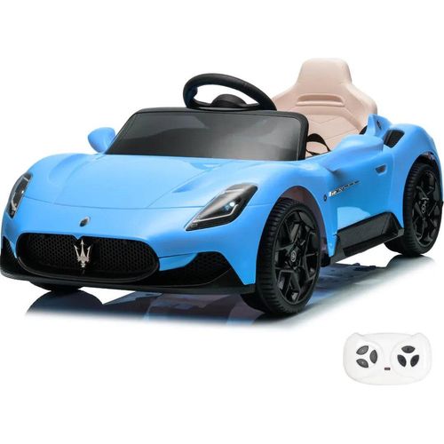 Kinder Elektro Auto 12V - Maserati MC20 Cielo - 1 bis 5 Jahre - Blau