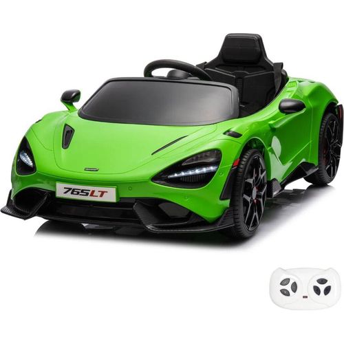 Elektro-Kinderfahrzeug 12V - McLaren 765LT - 1 bis 5 Jahre - Grün