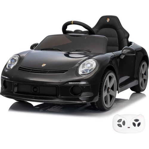 Kinder Elektro Auto RUF GT - 12V - 1 bis 5 Jahre - mit Fernbedienung - Schwarz