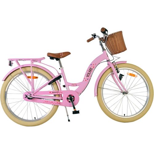 VOLARE Jugendfahrrad Blossom 3- Gang 24 Zoll, rosa
