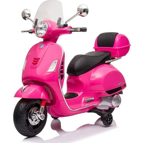 Kinder-Elektroroller 6V - Vespa GT - 3 bis 6 Jahre - mit Scheinwerfer - Rosa
