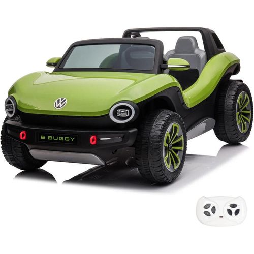 Kinder Elektro Auto 12V - Volkswagen E-Buggy - 2 bis 7 Jahre - mit Fernbedienung - Grün