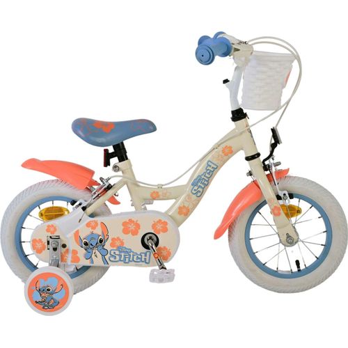 VOLARE Kinderfahrrad Disney Stitch, 12 Zoll, ohne Rücktrittbremse
