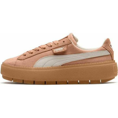 Damen Freizeitschuhe Puma Platform Trace Corduroy Orange - 39