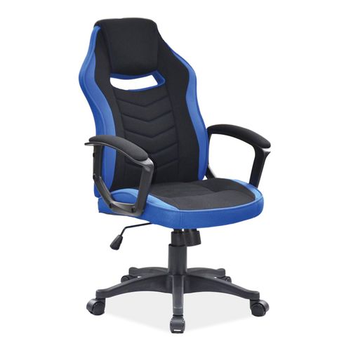 Bürostuhl ELIDA – schwarz / blau