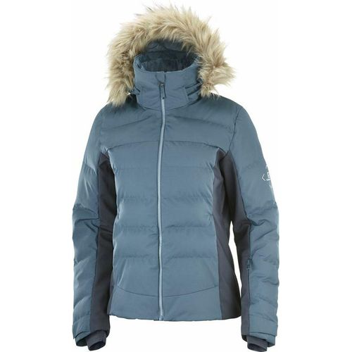 Skijacke Salomon Stormcozy Damen Hellblau - L
