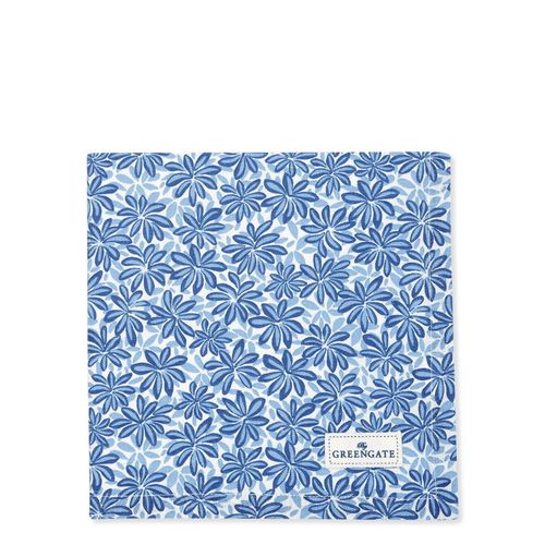 GreenGate Stoffserviette Linea Blue, 40 x 40 cm