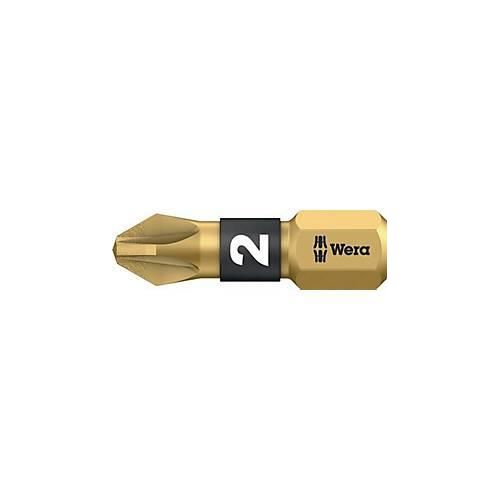 Wera Bit 855/1 BDC, Pozidriv, PZD 1, Länge 25 mm, 10 Stück