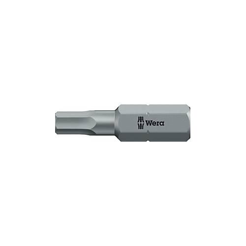 Wera Bit 840/1 Z, Innensechskant, Abtrieb 2,5, Länge 25 mm, 10 Stück