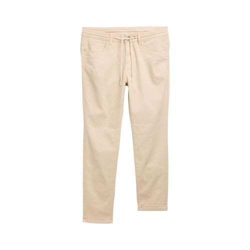 TOM TAILOR Damen TTTAPERED RELAXED Jeans, braun, Uni, Gr. 29/32