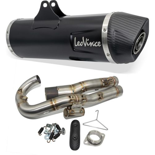 LeoVince 14075K Auspuff schwarz full system