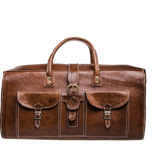 Marokkanische Leder Reisetasche Safara Gross