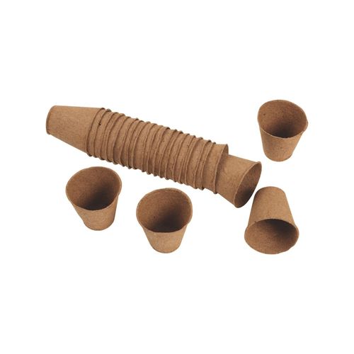 floraworld Anzuchttöpfe 6cm 24 Stk. Rund (010844)