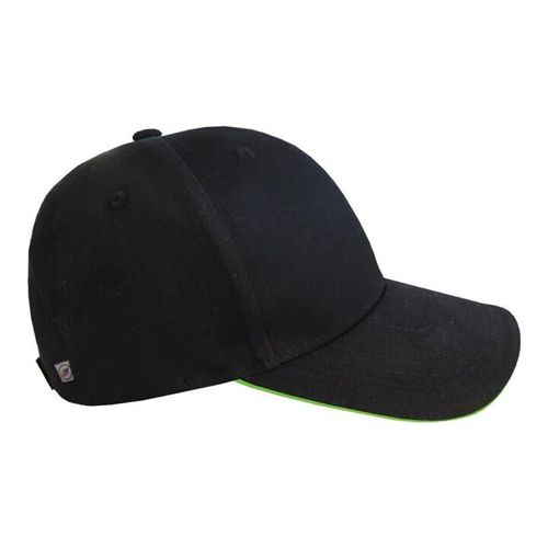 Cap Terrax Workwear univ.schwarz/limette 100 %CO TERRAX (70580-1048-EINHGR.)