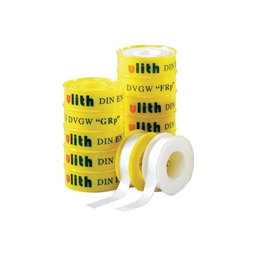 PTFE-Gewindedichtband GRP Farbe gelb 12mm x 12m ; WBV