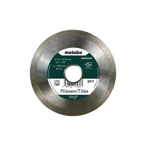 Metabo Diamanttrennscheibe SP - T, 115x22,23 mm, Fliesen (628555000)