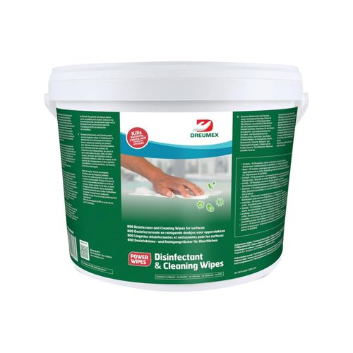 DREUMEX Desinfektion-& Reinigungstuch 800 Tücher in Eimer (74708001001)