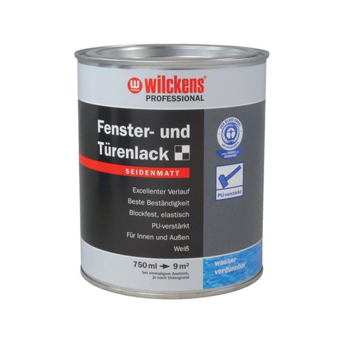 wilckens Fenster-und Türenlack seidenmatt, 750ml (17793103050)