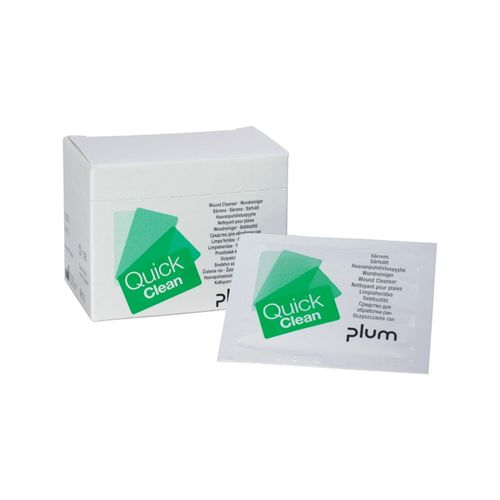 PLUM Wundreiniger QuickClean Box mit 20 Stück (5151)