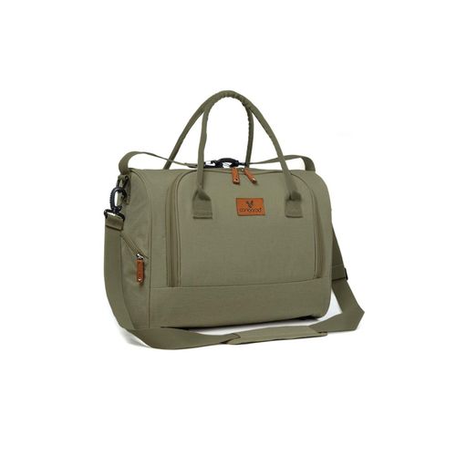 Cangaroo Wickeltasche Jossie Wickelunterlage, Reißverschluss, Gurt verstellbar dunkelgrün