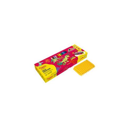 JOVI Wax Crayons Jumbo Wachsmalstifte farbsortiert, 300 St.