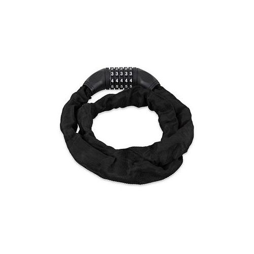 relaxdays Fahrradschloss schwarz 120,0 cm