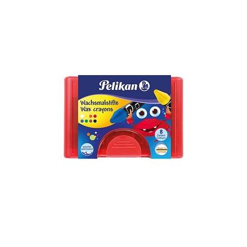 Pelikan 665/8 Wachsmalstifte farbsortiert, 8 St.