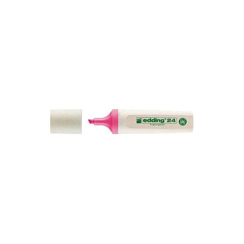 edding Highlighter 24 EcoLine Textmarker rosa, 1 St.