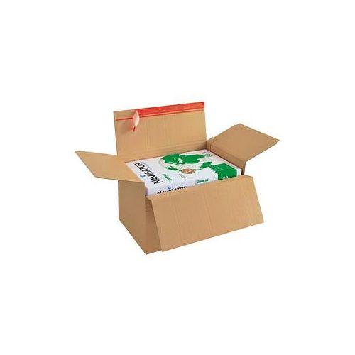 10 ColomPac® Versandkartons Blitzbodenkartons 45,0 x 32,5 x 19,0 - 31,0 cm