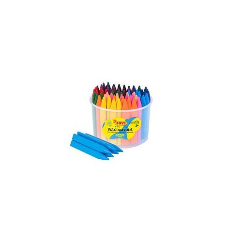 JOVI Jumbo Easy Grip Dose Wachsmalstifte farbsortiert, 72 St.